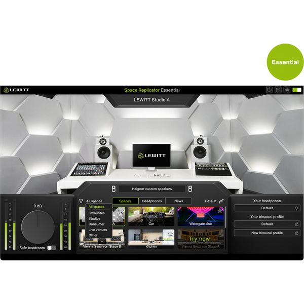 Lewitt Space Replicator Essential