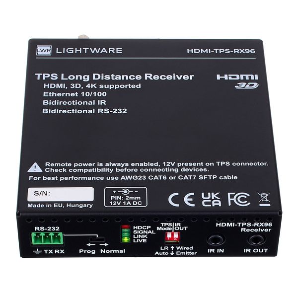 Lightware HDMI-TPS-RX96 HDBaseT Extender