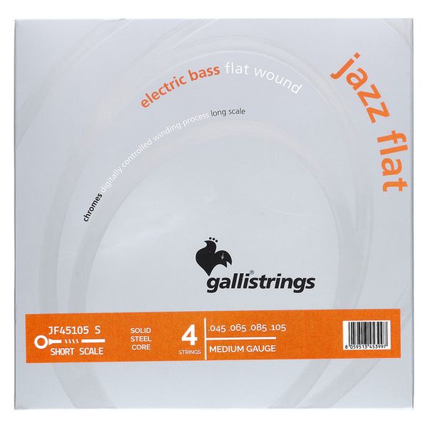 Galli Strings JF45105 Jazz Flat Bass SS