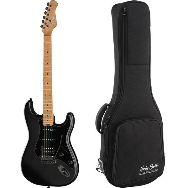 Harley Benton ST-Modern Plus HSS SBK w/Safe