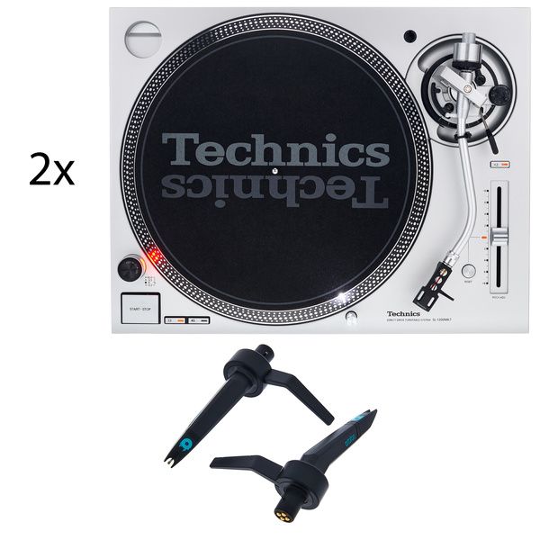Technics 2x SL-1200MK7 Mix Set