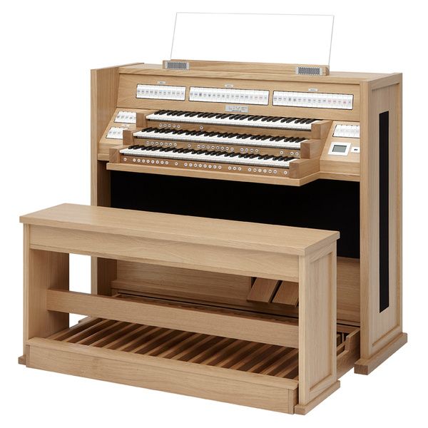 Johannus Premium Live 3T, Light Oak, Concave