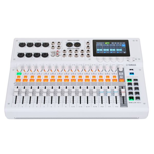 Yamaha MGX16V WH Case Bundle