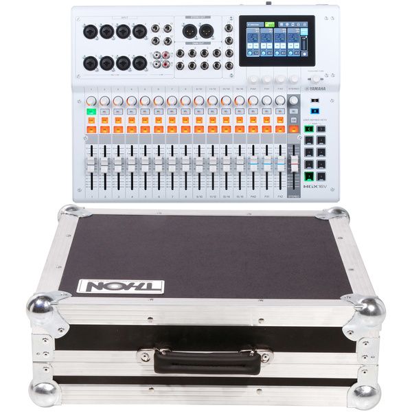 Yamaha MGX16V WH Case Bundle