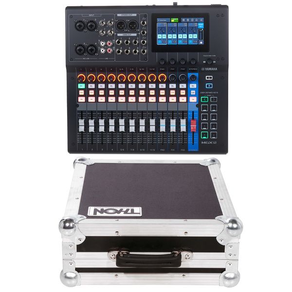 Yamaha MGX12 BK Case Bundle