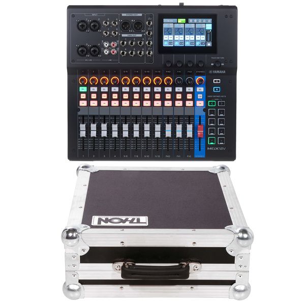 Yamaha MGX12V BK Case Bundle