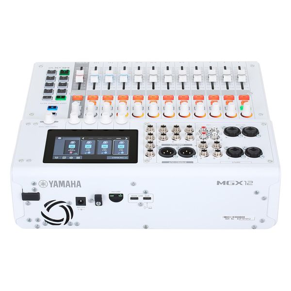 Yamaha MGX12 WH Case Bundle