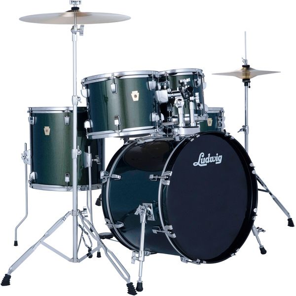 Ludwig Accent Fuse 5pc Jade Dust