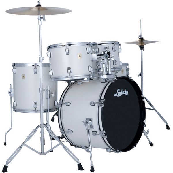 Ludwig Accent Fuse 5pc Snow Dust