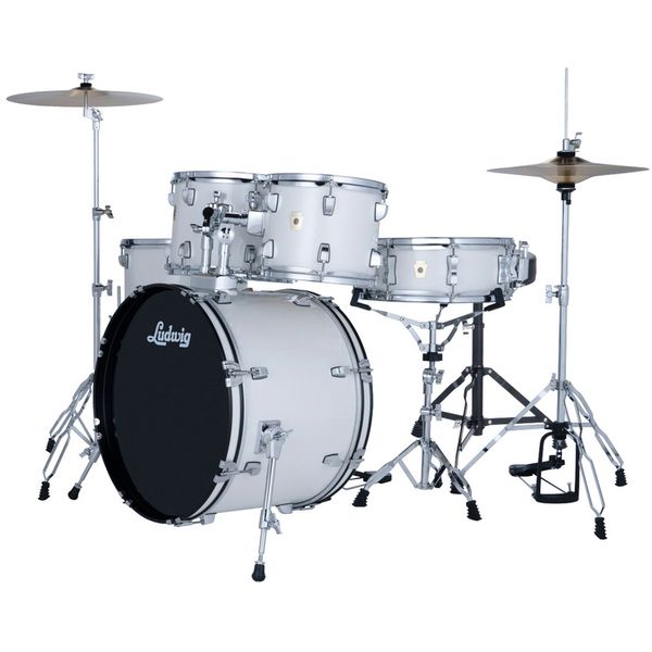 Ludwig Accent Fuse 5pc Snow Dust