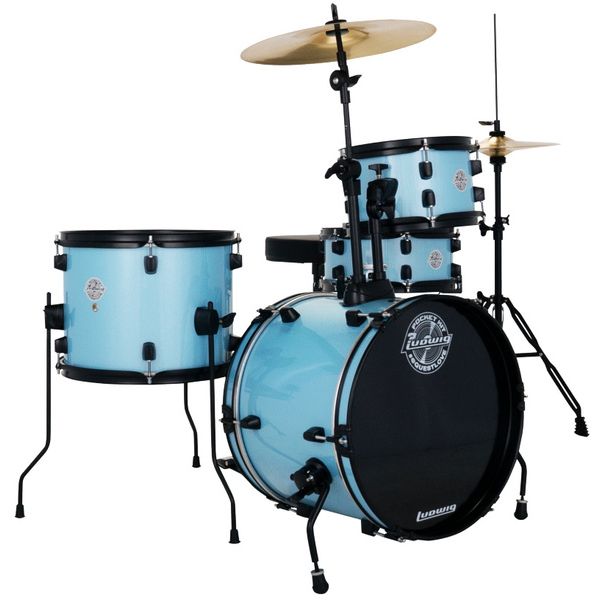 Ludwig Pocket Kit - Cryst. Blue Sprkl
