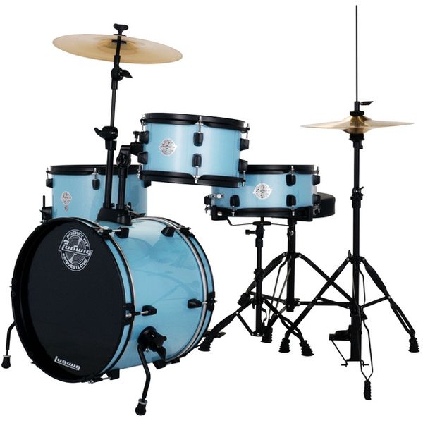 Ludwig Pocket Kit - Cryst. Blue Sprkl