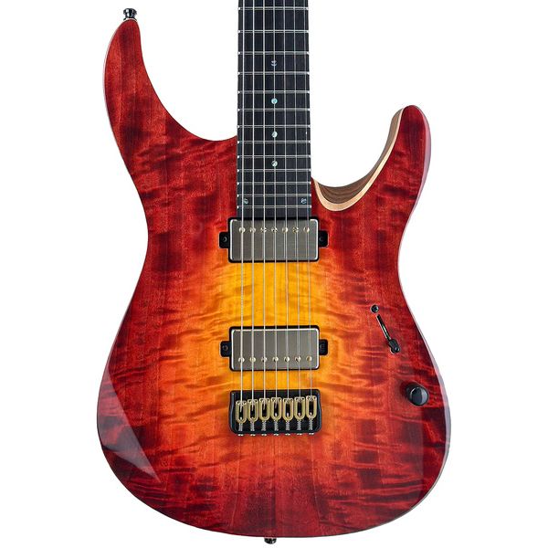 Mayones Guitars Aquila Elite S 7 Baritone Lava