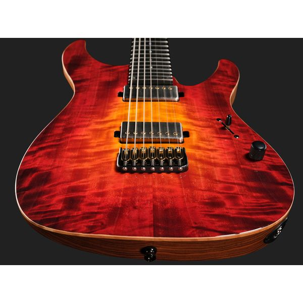 Mayones Guitars Aquila Elite S 7 Baritone Lava