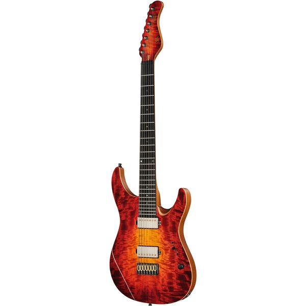 Mayones Guitars Aquila Elite S 7 Baritone Lava