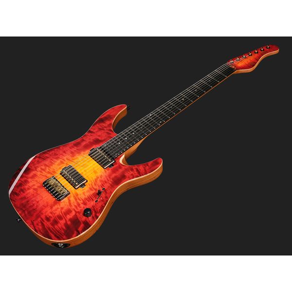 Mayones Guitars Aquila Elite S 7 Baritone Lava