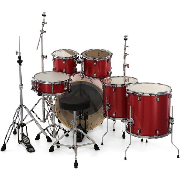 Ludwig Evolution 22" 6pc Crimson Spkl