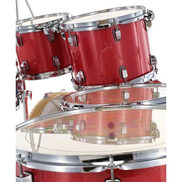 Ludwig Evolution 22" 6pc Crimson Spkl