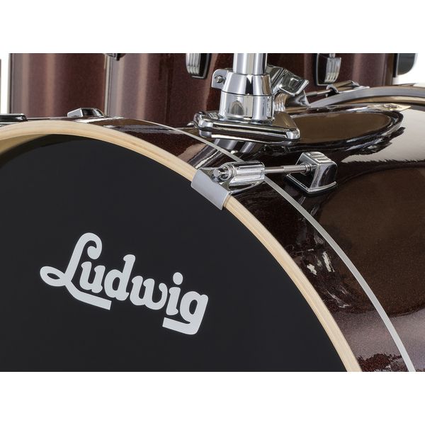 Ludwig Evolution 22" 6pc Caramel Spkl