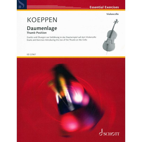 Schott Daumenlage Violoncello