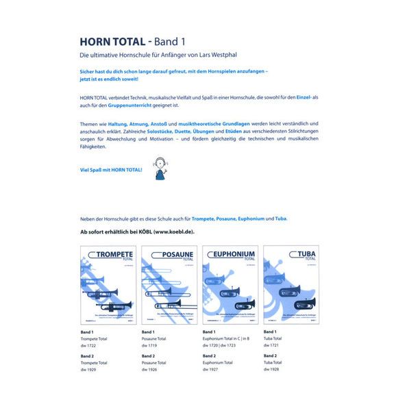 Köbl Edition Horn Total 1