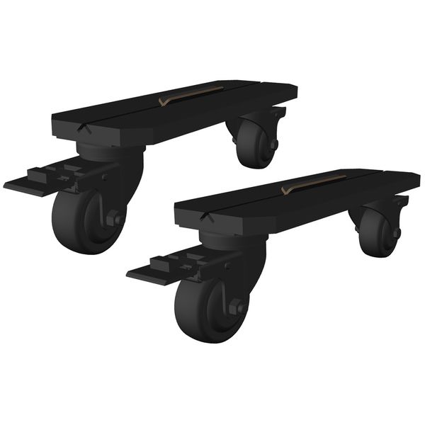 Sessiondesk SBX feet + wheels