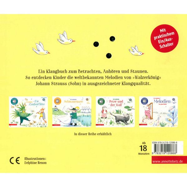 Annette Betz Verlag Ich entdecke Johann Strauss