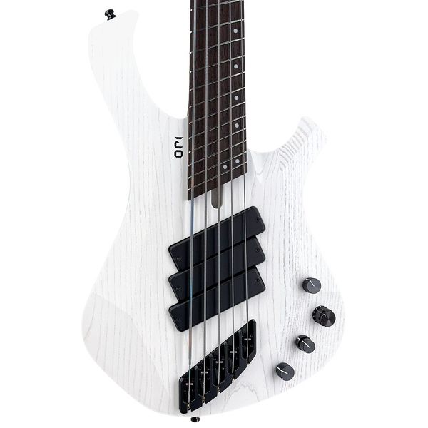 Mayones Guitars Ori Enji 5 Monolith White Matt