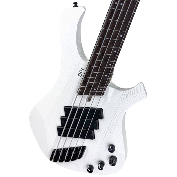 Mayones Guitars Ori Enji 5 Monolith White Matt