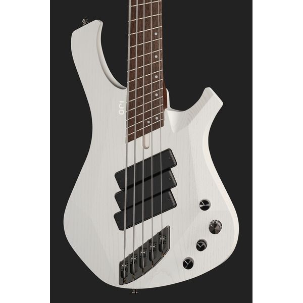 Mayones Guitars Ori Enji 5 Monolith White Matt