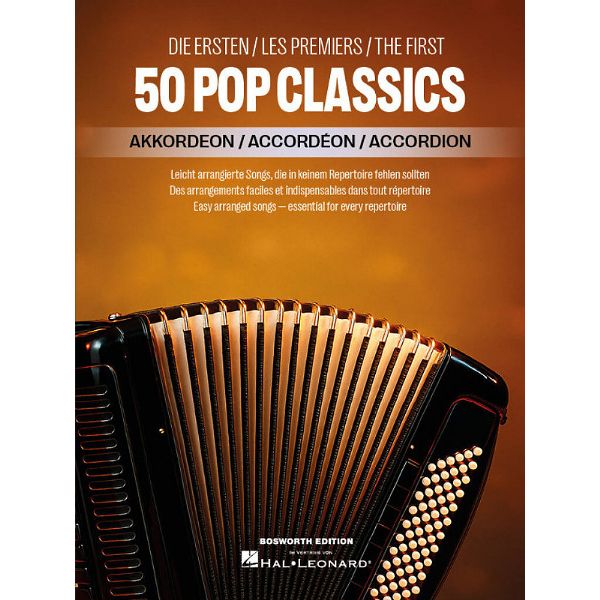 Bosworth 50 Pop Classics Accordion