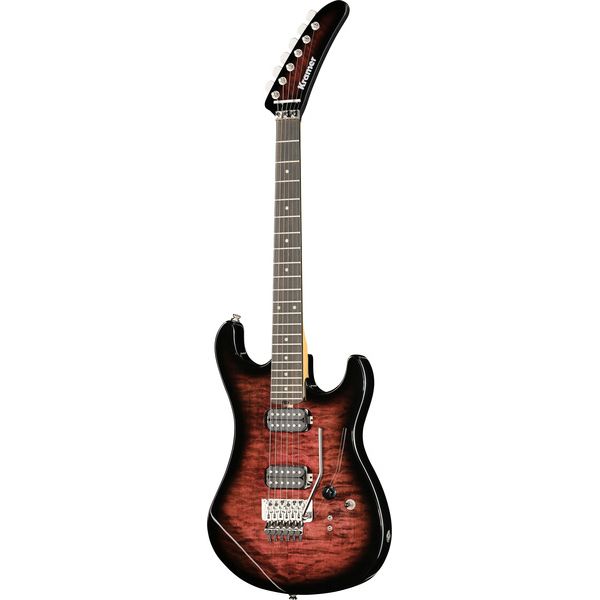 Kramer Guitars The 84 HH Quilt Magenta Burst
