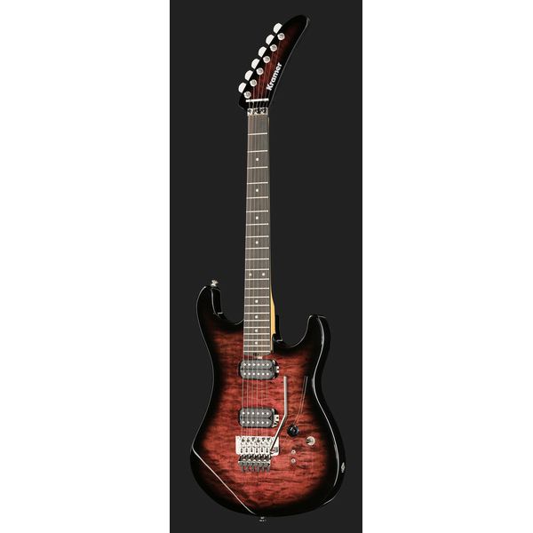 Kramer Guitars The 84 HH Quilt Magenta Burst