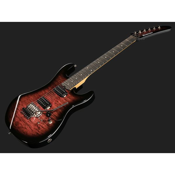 Kramer Guitars The 84 HH Quilt Magenta Burst