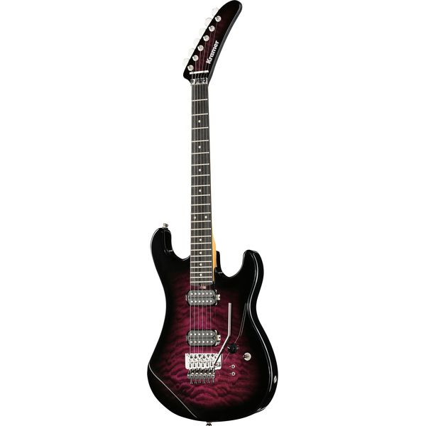 Kramer Guitars The 84 HH Quilt Purple Burst