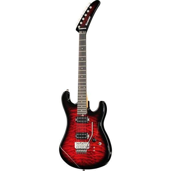 Kramer Guitars The 84 HH Quilt Red Burst
