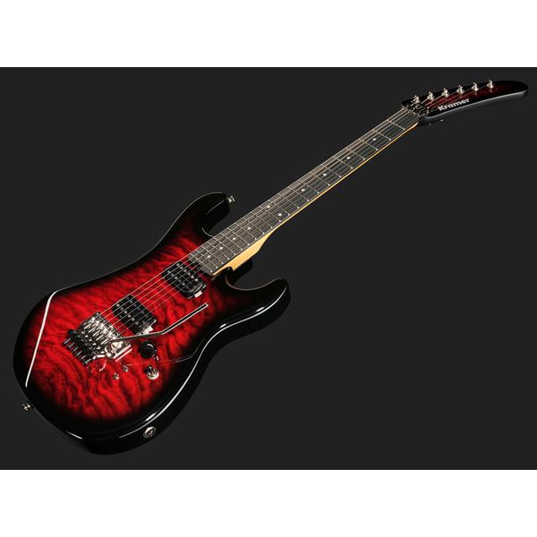 Kramer Guitars The 84 HH Quilt Red Burst