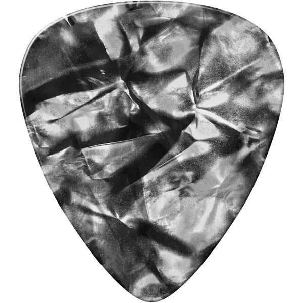 Dunlop Celluloid Black Pearloid Thin