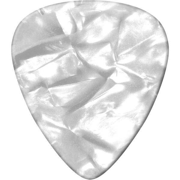 Dunlop Celluloid White Pearloid Heavy