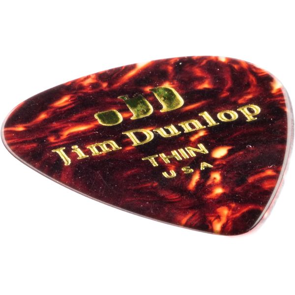 Dunlop Celluloid Shell Pick Thin