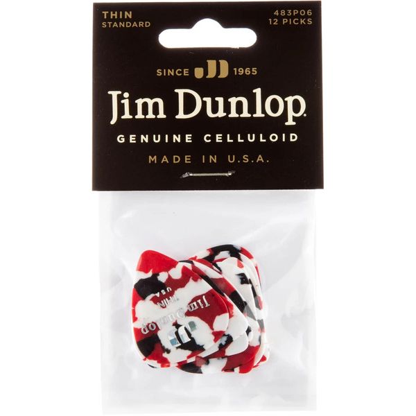 Dunlop Celluloid Confetti Pick Thin