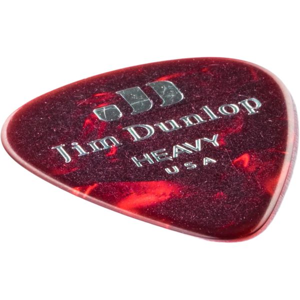 Dunlop Celluloid Red Pearloid Heavy