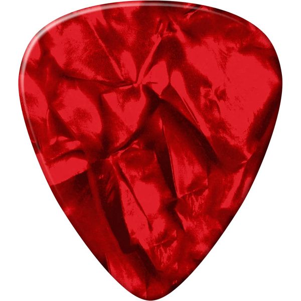 Dunlop Celluloid Red Pearloid Heavy