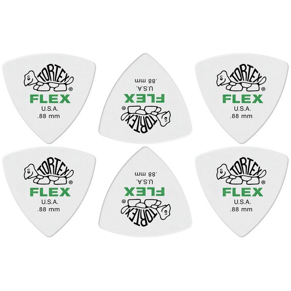 Dunlop Tortex Flex Triangle .88 mm