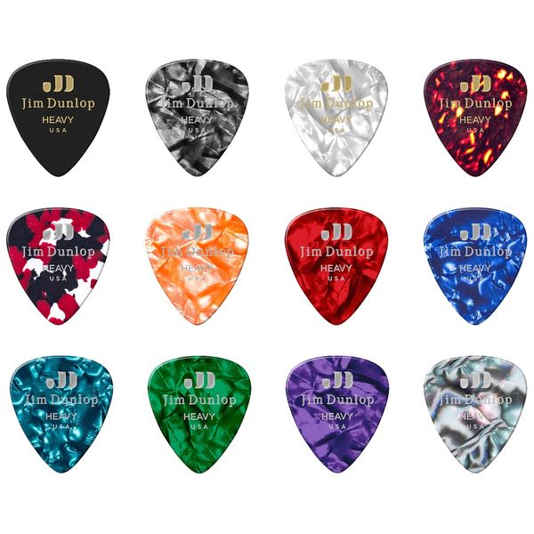 Dunlop Celluloid Heavy Variety Pack