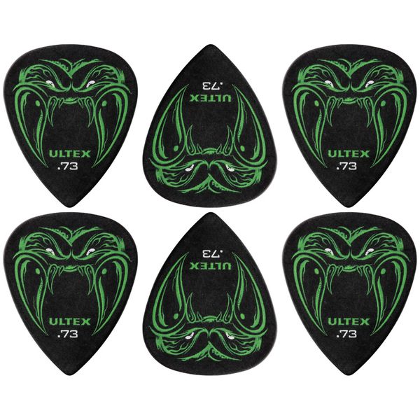 Dunlop Black Fang Pick .73 mm Tin