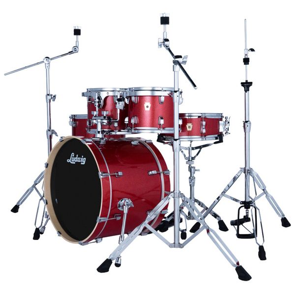 Ludwig Evolution Bundle 20" Crimson