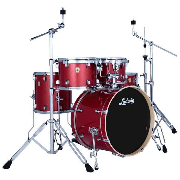 Ludwig Evolution Bundle 20" Crimson