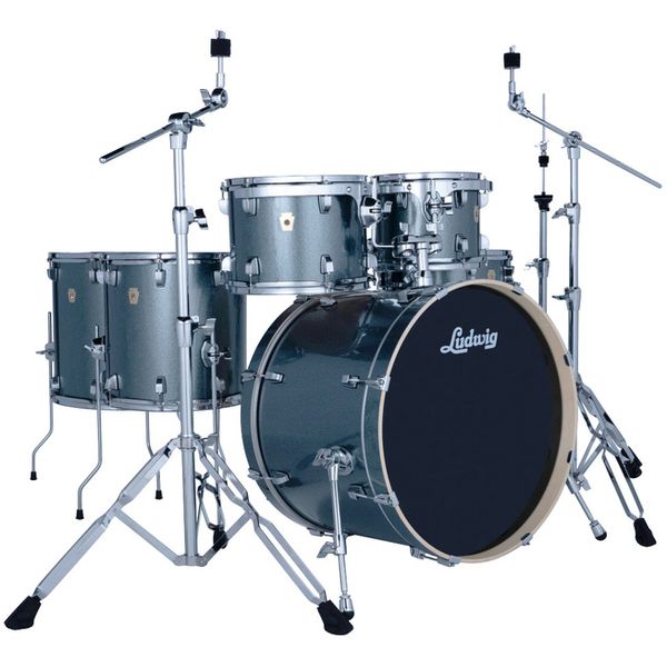 Ludwig Evolution Bundle 22" 6pc Atl.
