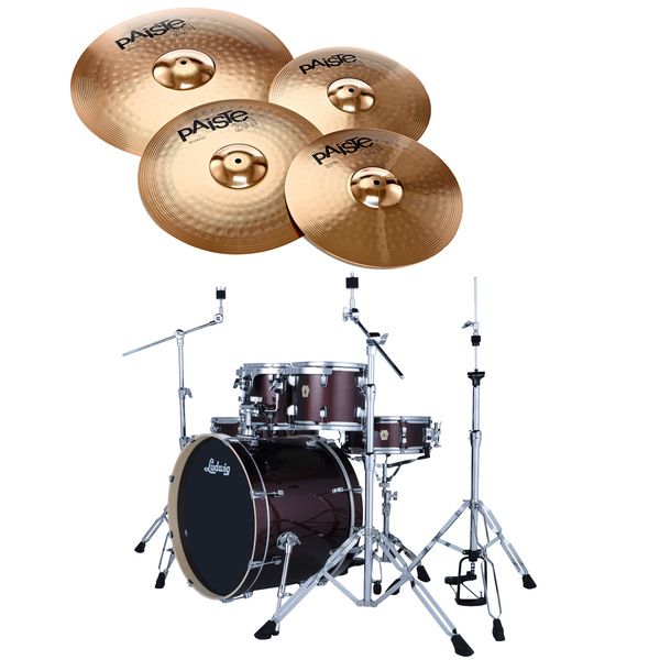 Ludwig Evolution Bundle 22" 6pc Caram